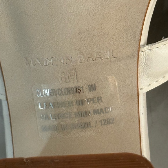 Steve Madden Cream Block Heel Mules - Picture 5 of 5